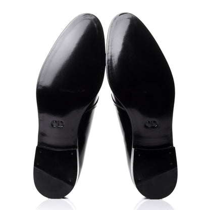 Christian Dior Calfskin Mens Derby Shoes 41 Black 7 of 11