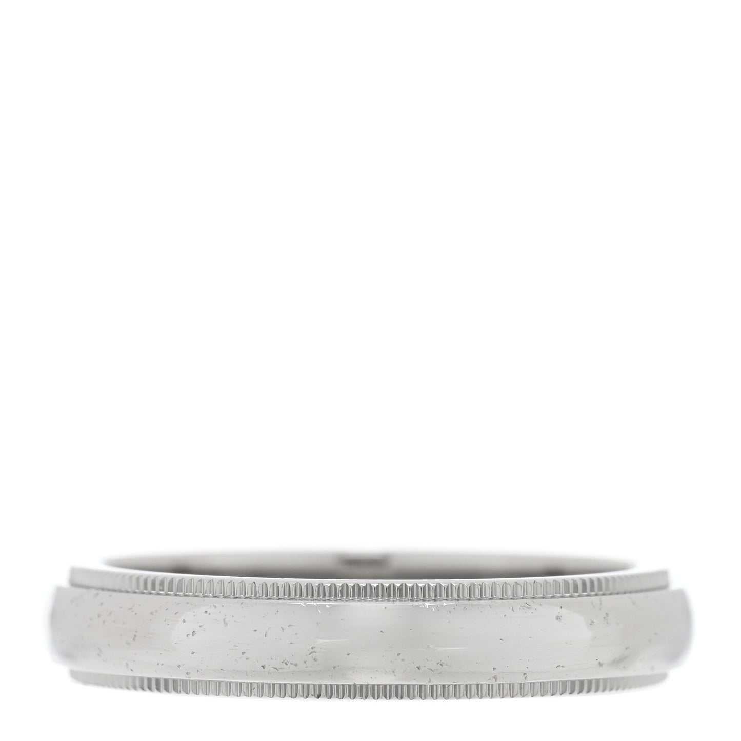 Platinum 4mm Together Milgrain Wedding Band Ring 58 8.25