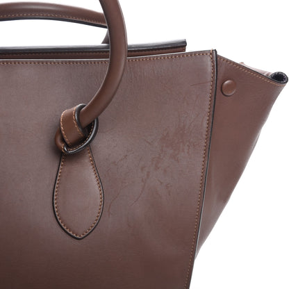Celine Natural Calfskin Medium Tie Knot Tote Acajou 10 of 13