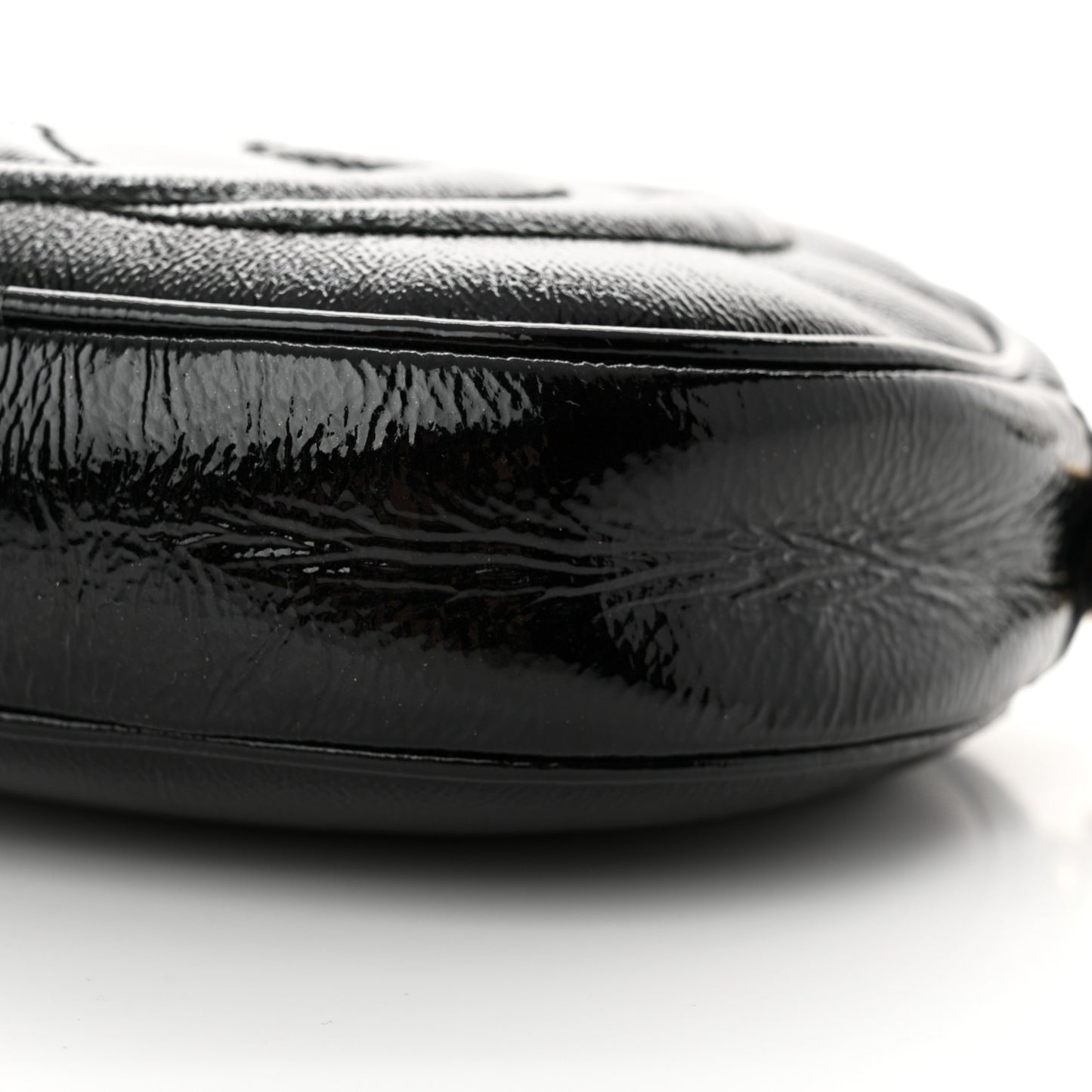 Patent Mini Soho Chain Bag Black