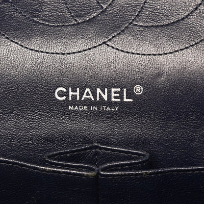 Chanel Caviar Quilted Jumbo Double Flap Navy Blue 7 of 12