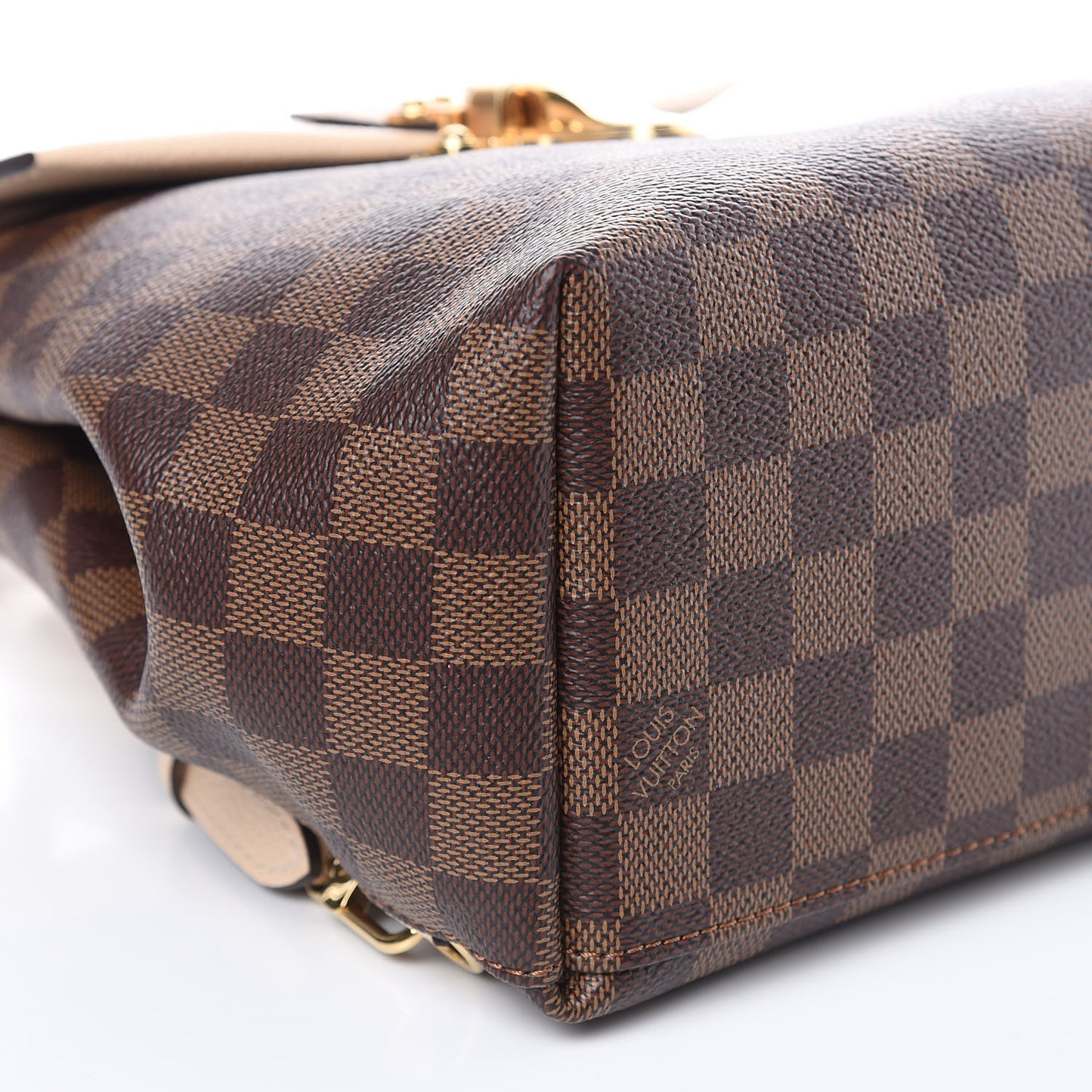 Damier Ebene Clapton Backpack Creme