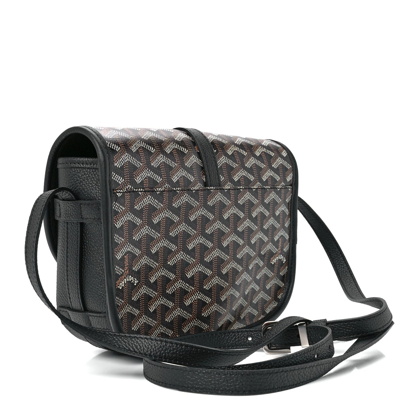 Goyardine Belvedere II PM Messenger Bag Black