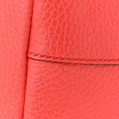 Gucci Dollar Calfskin Medium GG Charm Dome Satchel Sporting Red 11 of 13