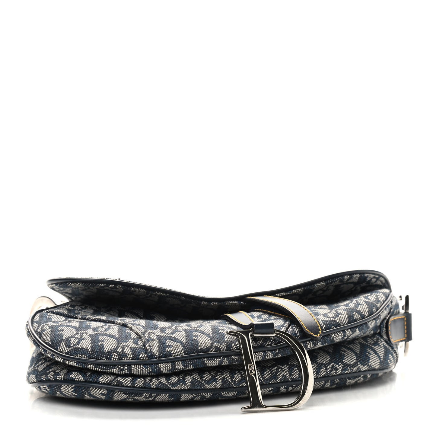Monogram Saddle Bag Blue