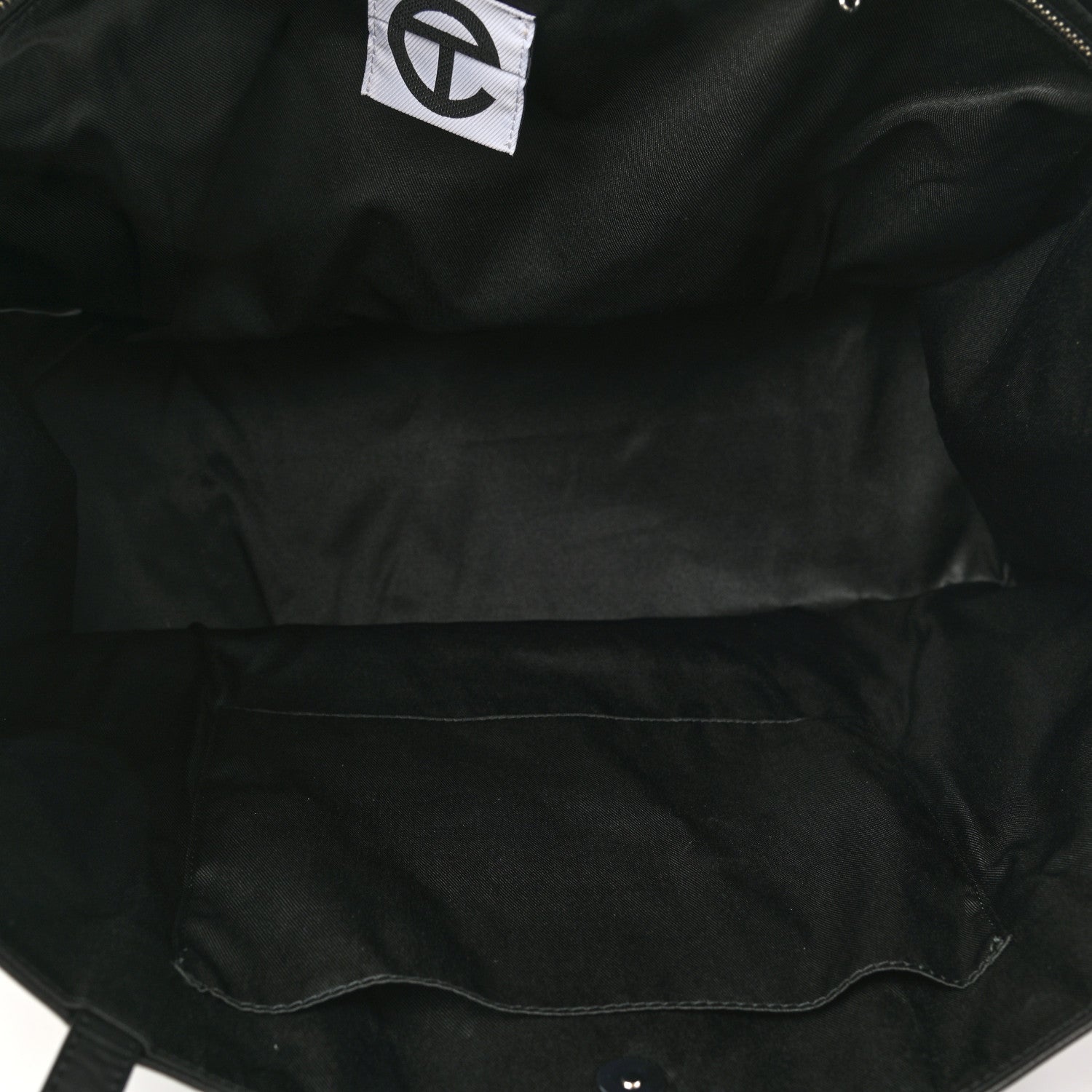 Telfar Vegan Leather Large Shopping Bag Black 8 of 19