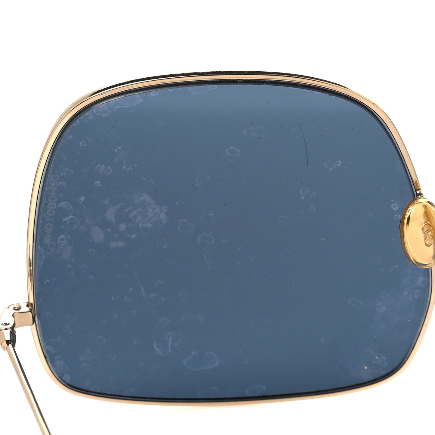 Metal Stellaire 1 Square Sunglasses Gold