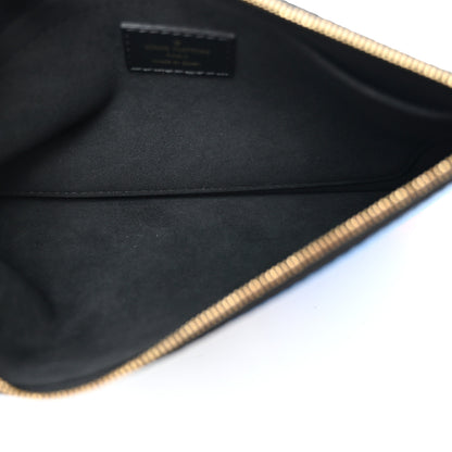 Louis Vuitton Game On Neverfull MM Pochette Black 5 of 11