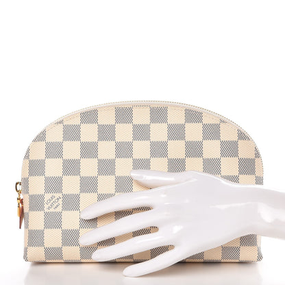 Louis Vuitton Damier Azur Cosmetic Pouch GM 2 of 7