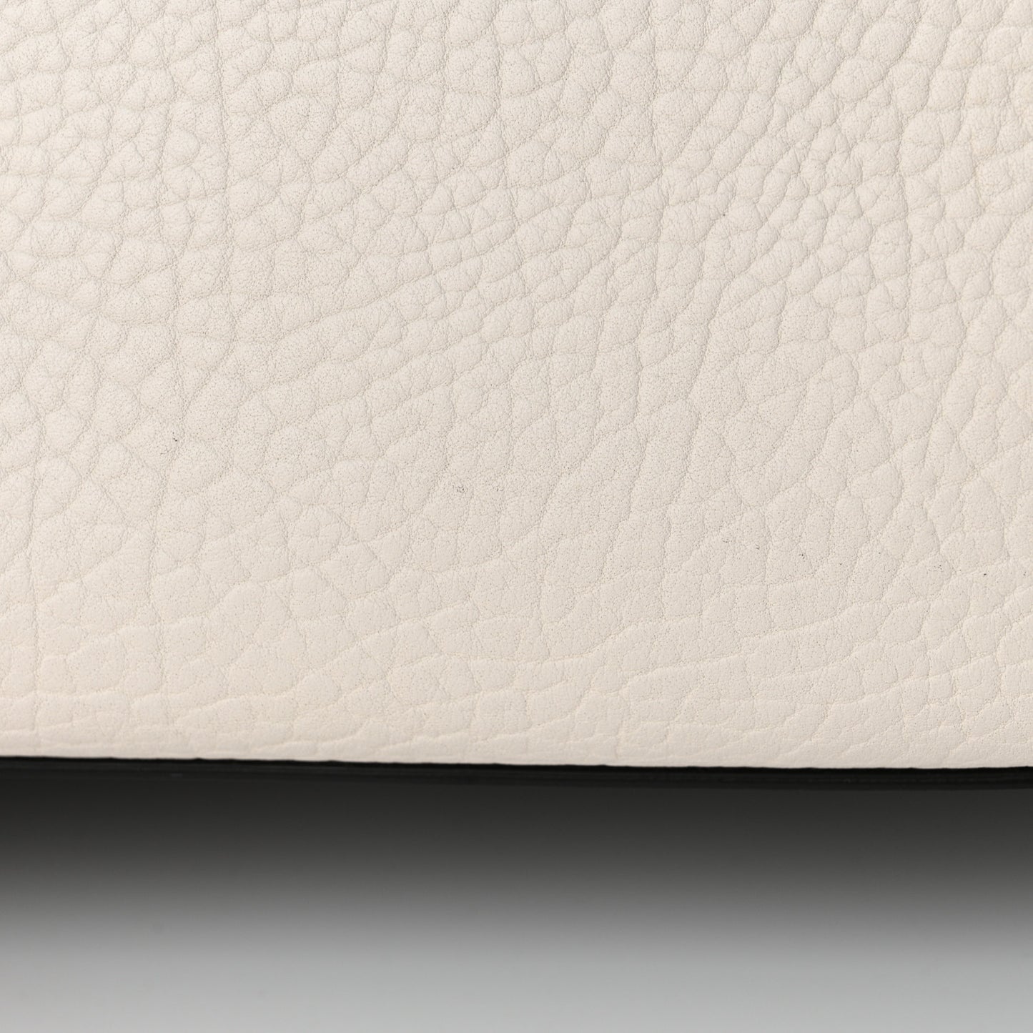 Bullhide Calfskin Nubuck Mini Bi-Color Luggage Black White