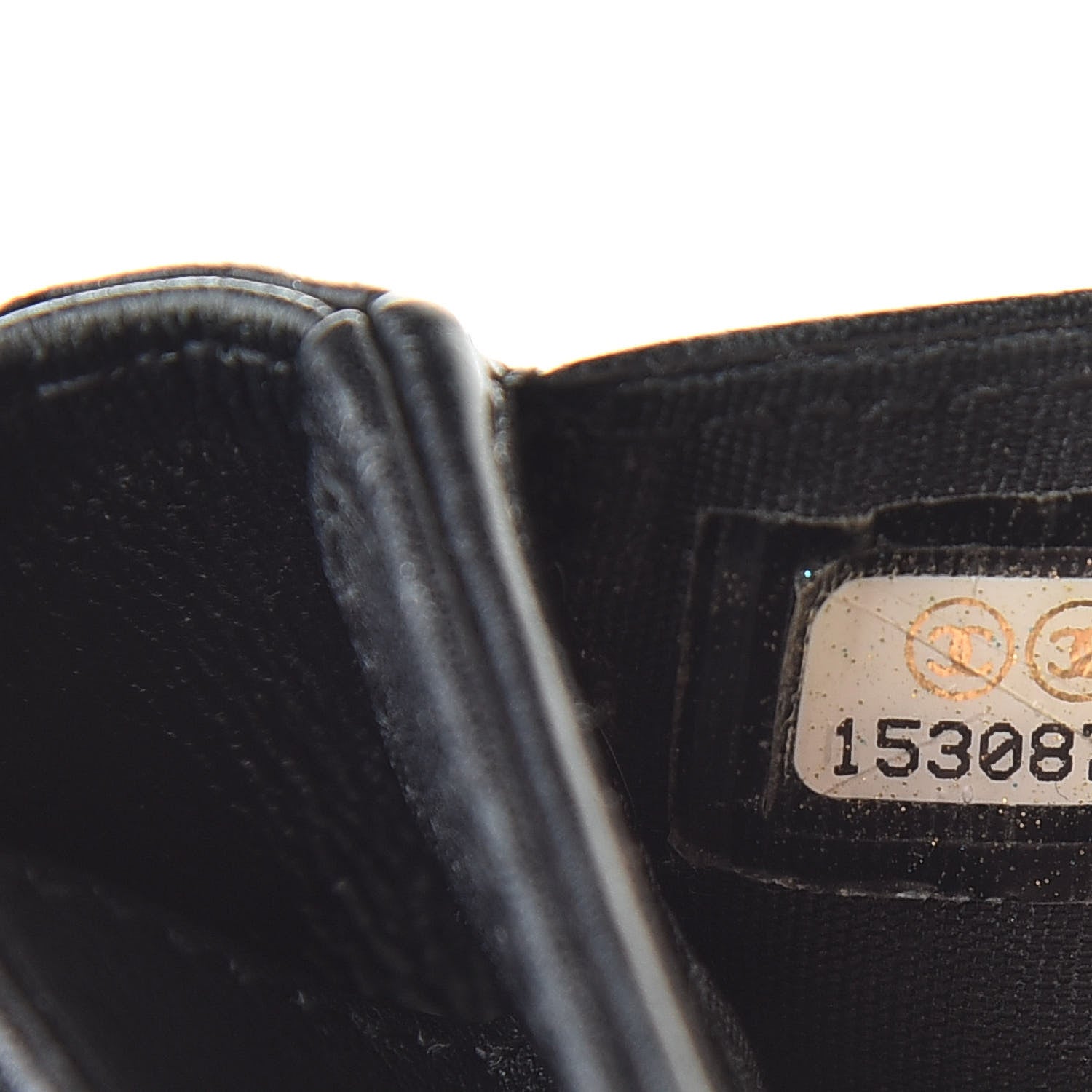 Chanel Caviar Timeless CC Compact French Wallet Black 9 of 14