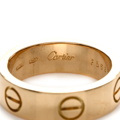 Cartier 18K Yellow Gold 5.5mm LOVE Ring 50 5.25 3 of 3