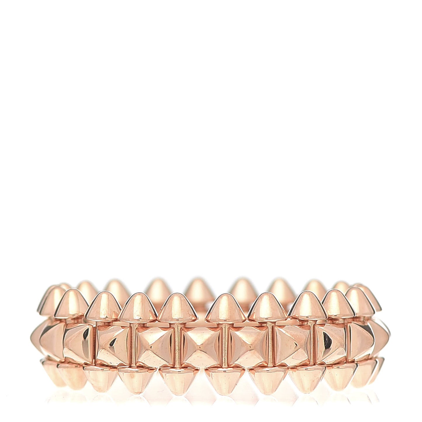 18K Pink Gold SM Clash De Cartier Ring 51 5.75
