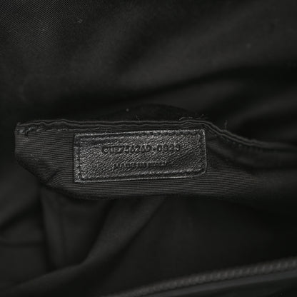 Saint Laurent Lambskin Wide Puffer Tote Black 5 of 10