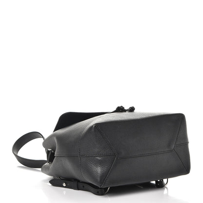 Louis Vuitton Calfskin Lockme Backpack Black 4 of 8