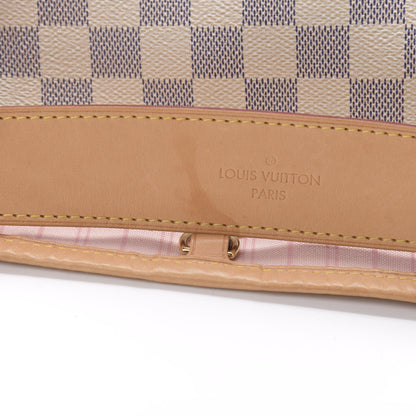 Louis Vuitton Damier Azur Delightful MM Rose Ballerine 11 of 11