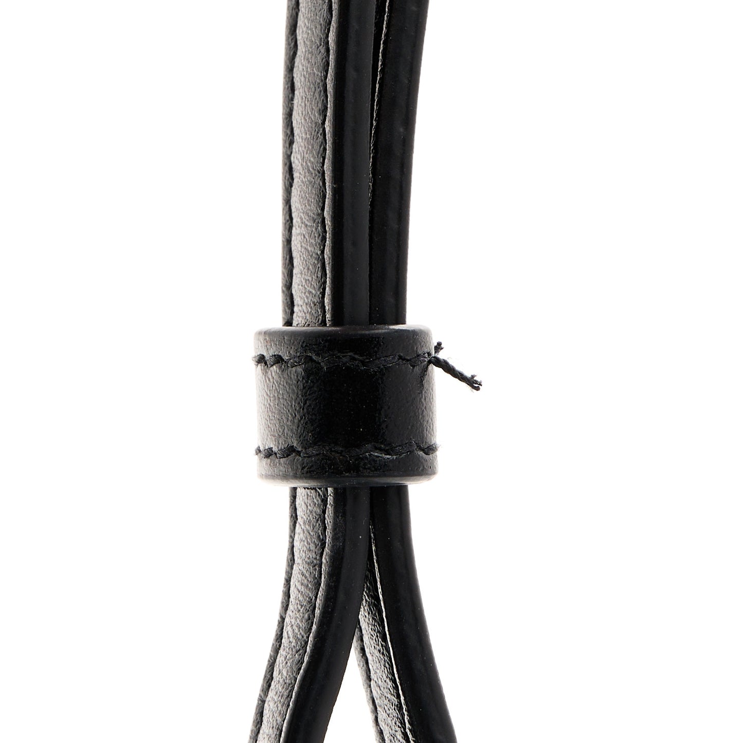 Calfskin Y Quilted Monogram Toy Loulou Crossbody Bag Black
