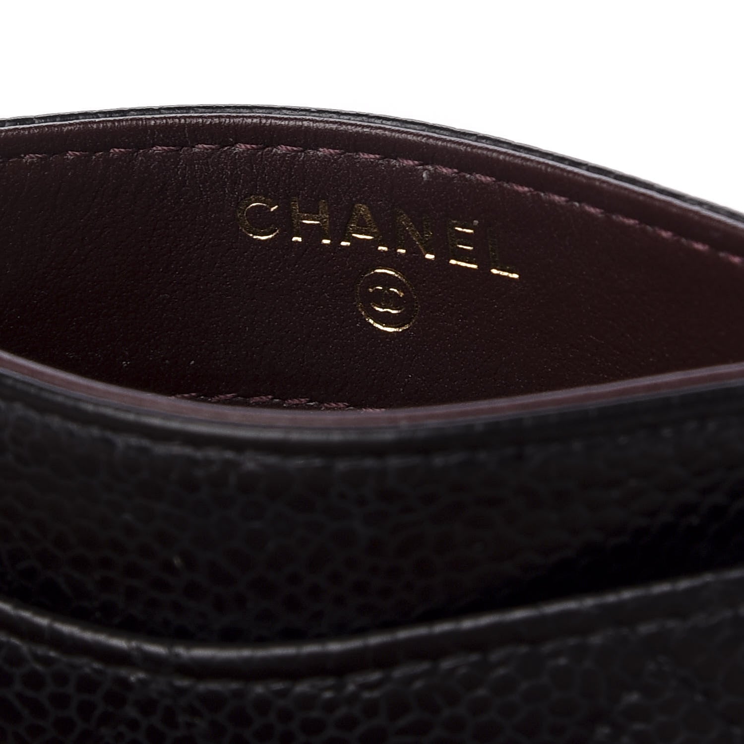 Chanel Caviar Quilted Card Holder Black 6 of 9