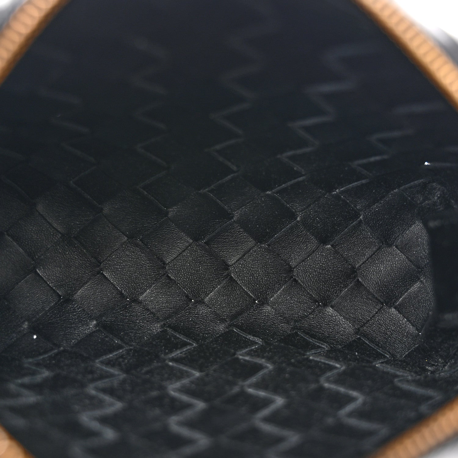 Bottega Veneta Polished Nappa Intrecciato Metallic Knot Mini Loop Camera Bag Black 5 of 12