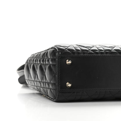 Christian Dior Lambskin Cannage Small My ABCDior Lady Dior Black 7 of 9