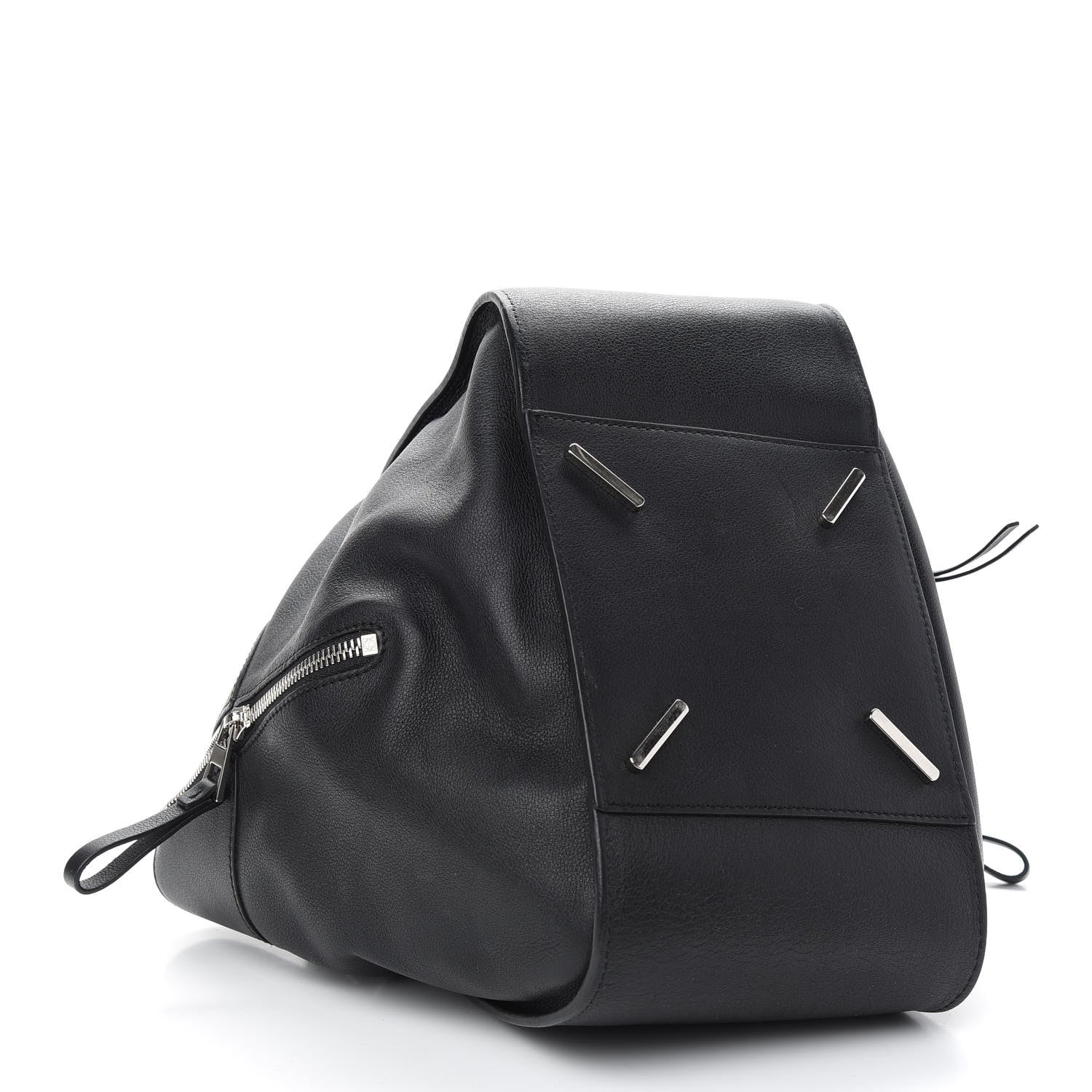Loewe Calfskin Small Hammock Shoulder Bag Black 6 of 9