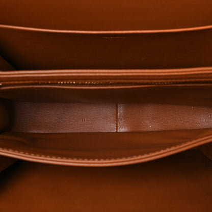 Celine Calfskin Triomphe Canvas Teen Triomphe Bag Tan 5 of 10