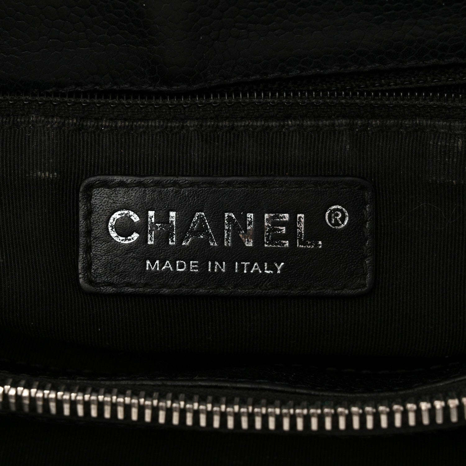 Chanel Caviar Quilted Grand Shopping Tote GST Black 7 of 16