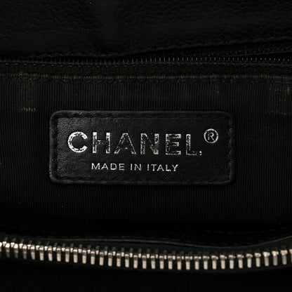 Chanel Caviar Quilted Grand Shopping Tote GST Black 7 of 16