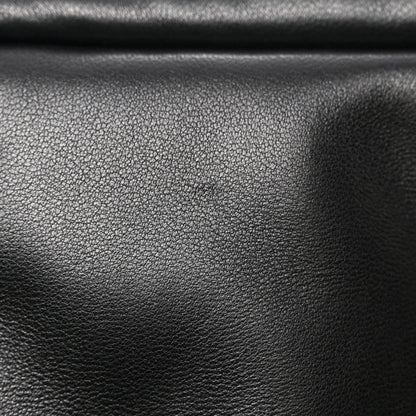 Saint Laurent Lambskin Calypso Cosmetic Case Black 9 of 10