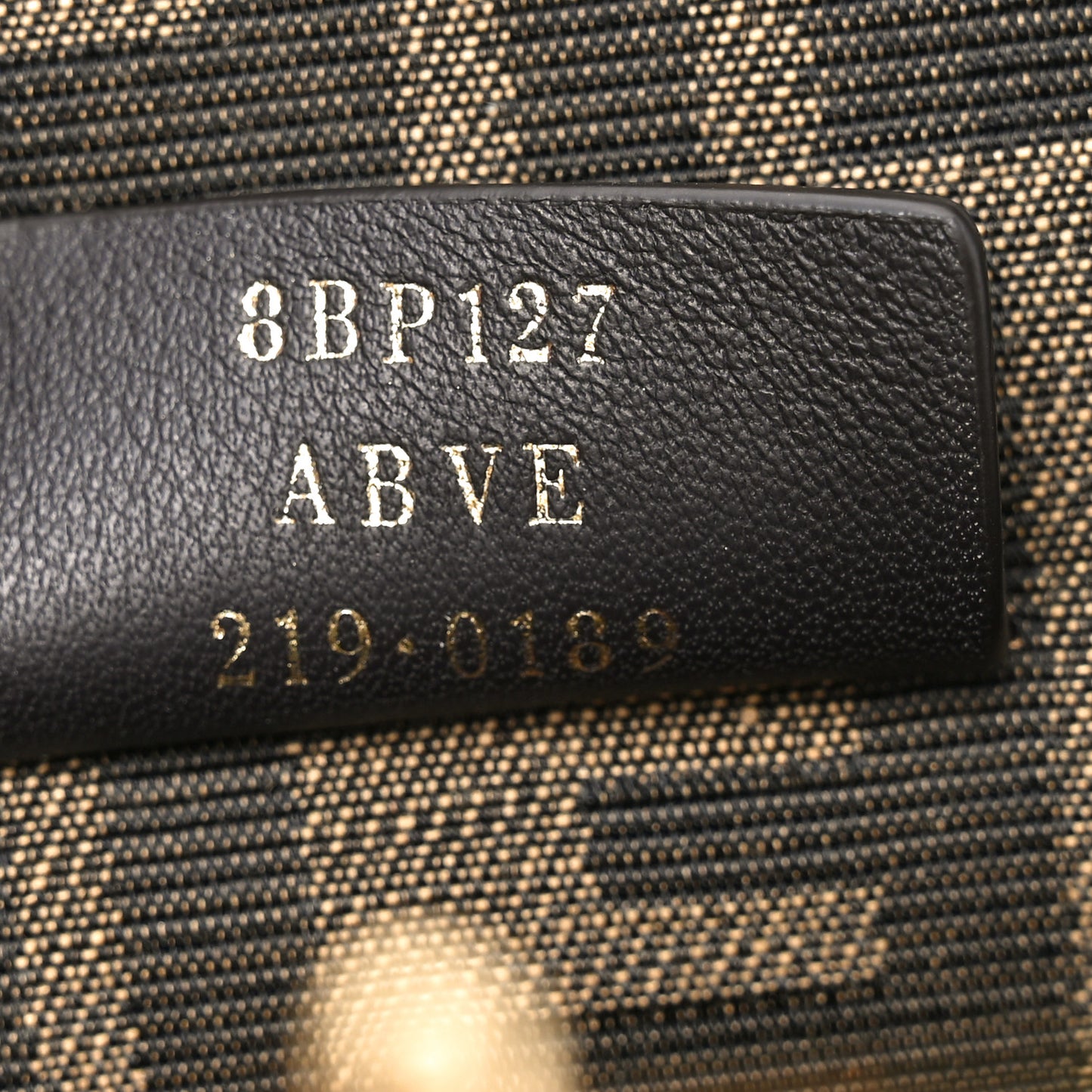 Shiny Nappa Medium Fendi First Dark Blue