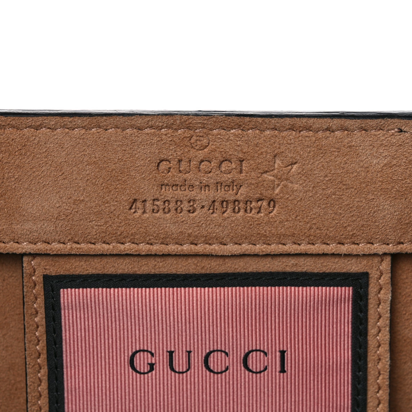 Calfskin GucciGhost Real Large XL Tote Black Yellow