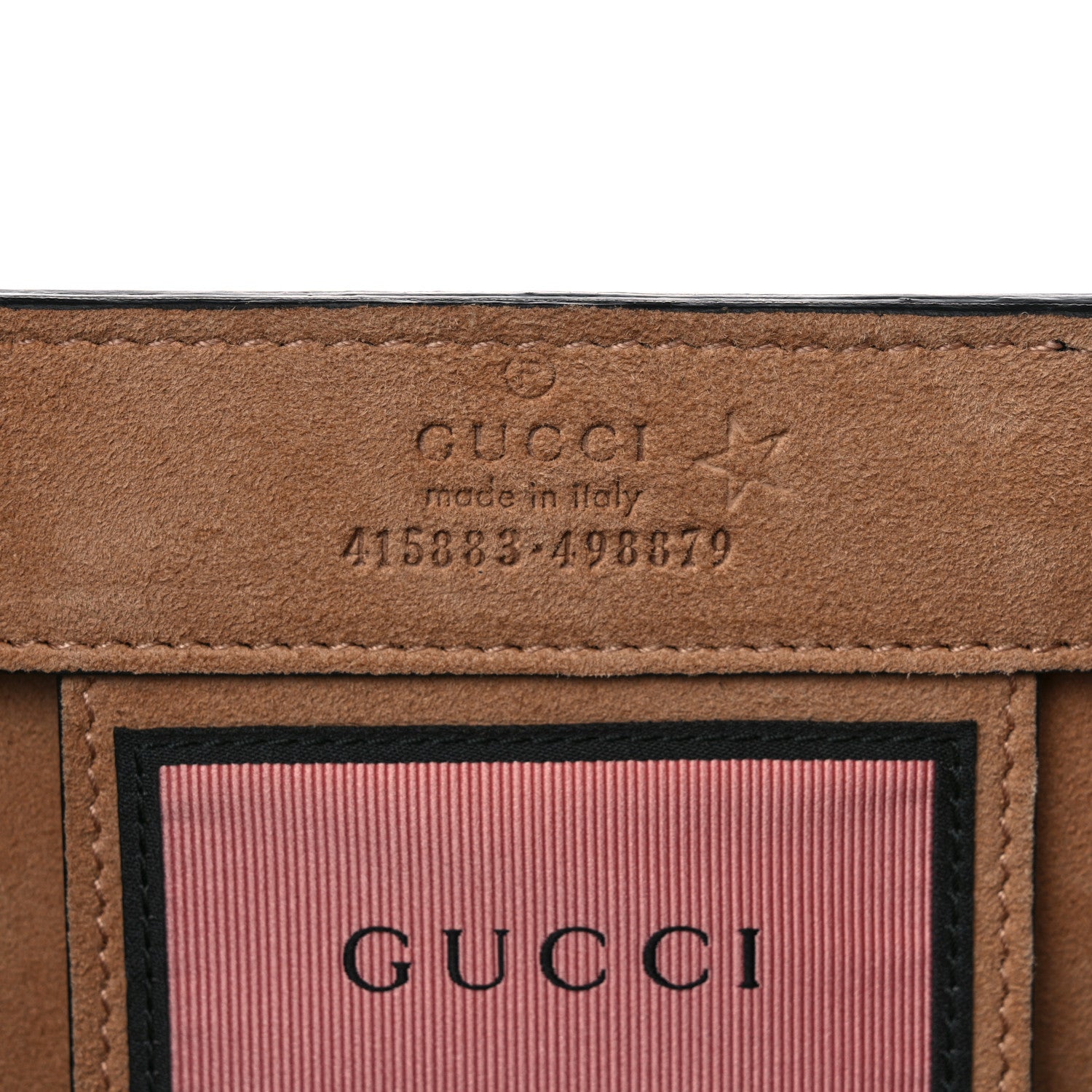 Gucci Calfskin GucciGhost Real Large XL Tote Black Yellow 6 of 10