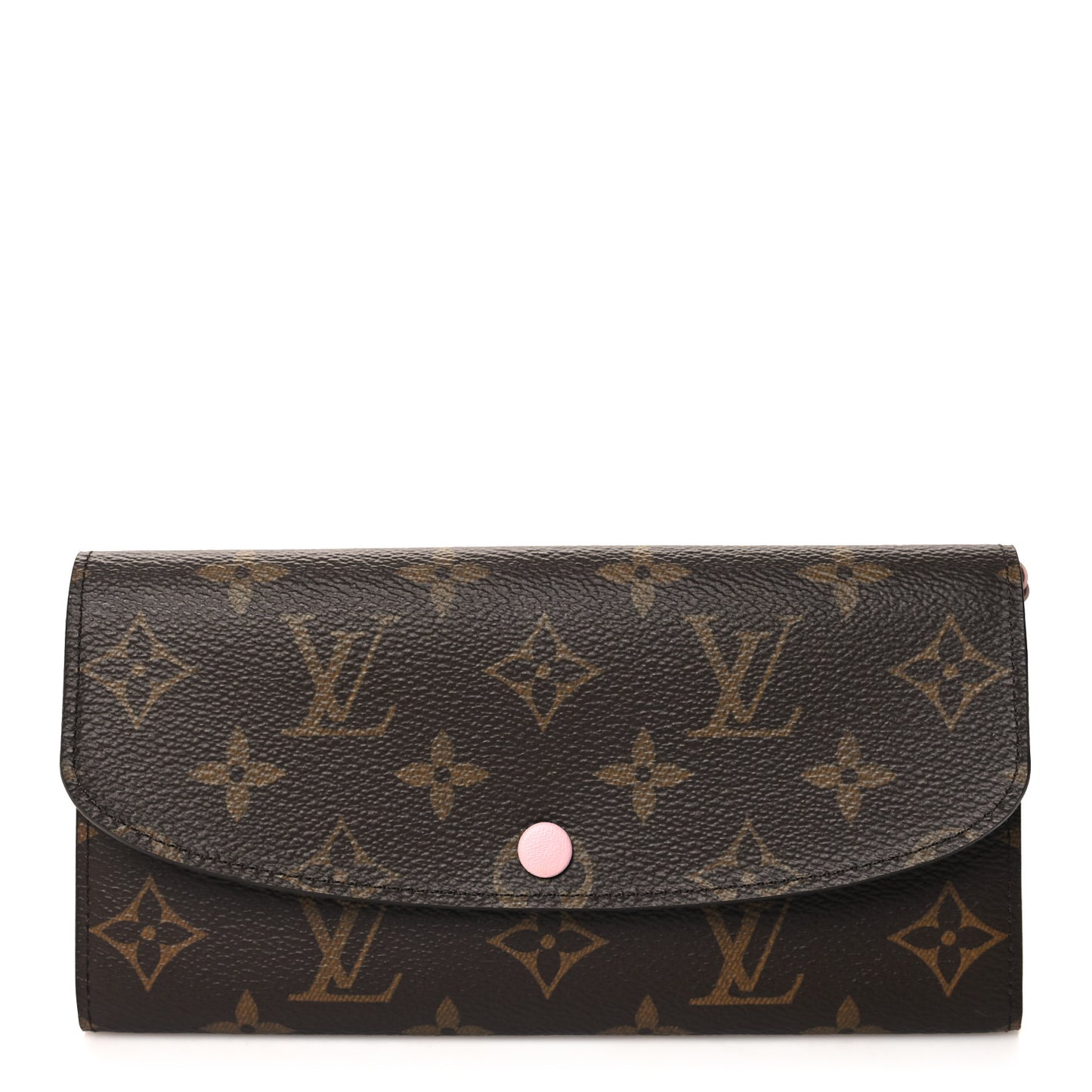 Monogram Emilie Wallet Rose Ballerine