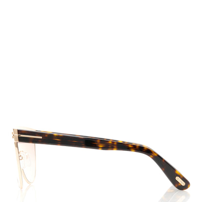 Tom Ford Stephanie Sunglasses TF570 Gold Havana 3 of 9