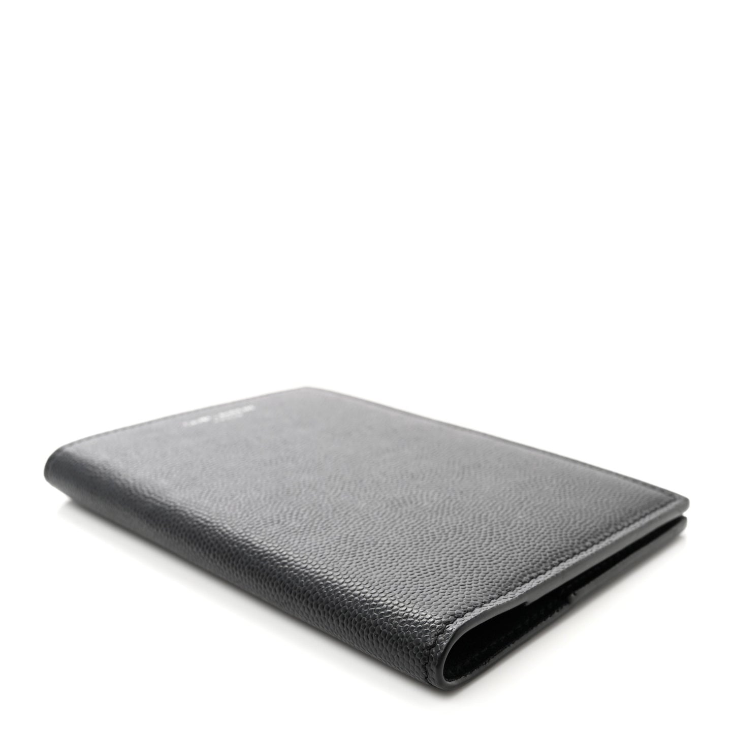 Grain De Poudre Passport Holder Black