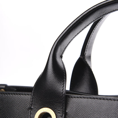 Chanel Caviar Medium Studded Deauville Tote Black 12 of 12