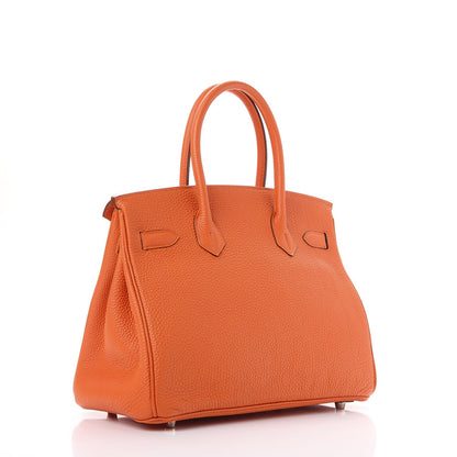 Hermes Togo Birkin 30 Orange 3 of 31