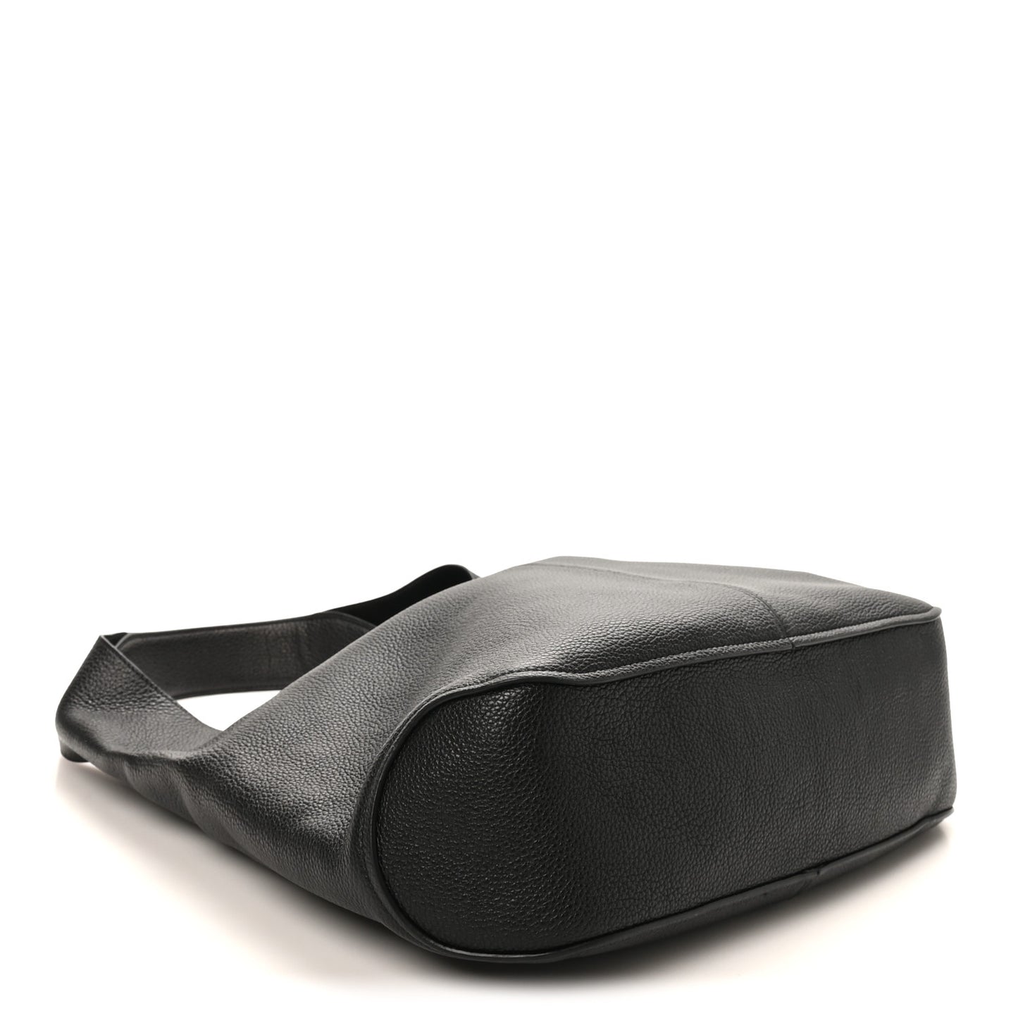 Calfskin Margot Hobo Black Black