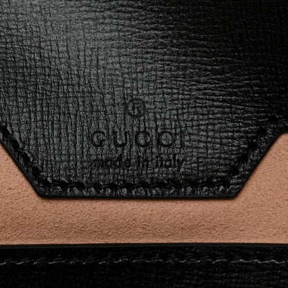 Gucci Azalea Calfskin Web Small Horsebit 1955 Crossbody Bag Black 6 of 10