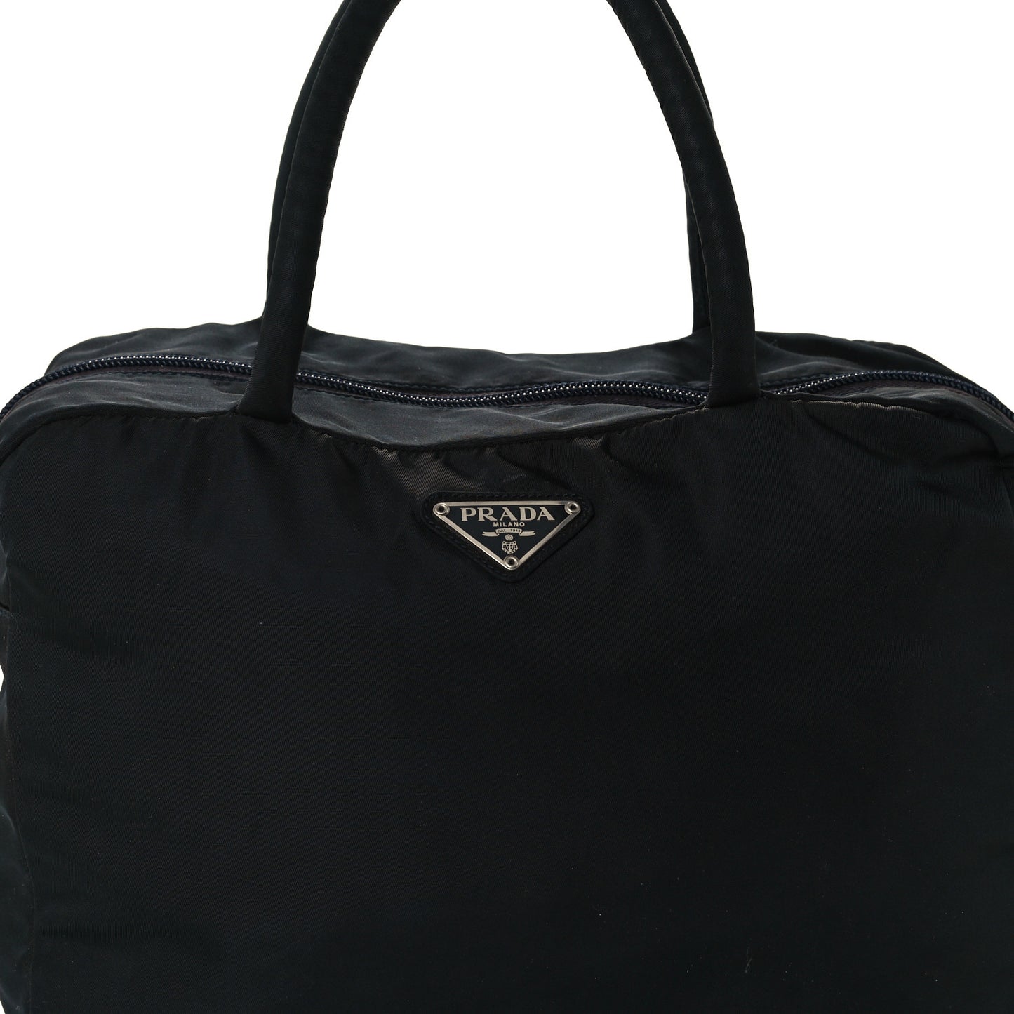Nylon Vela Tote Black