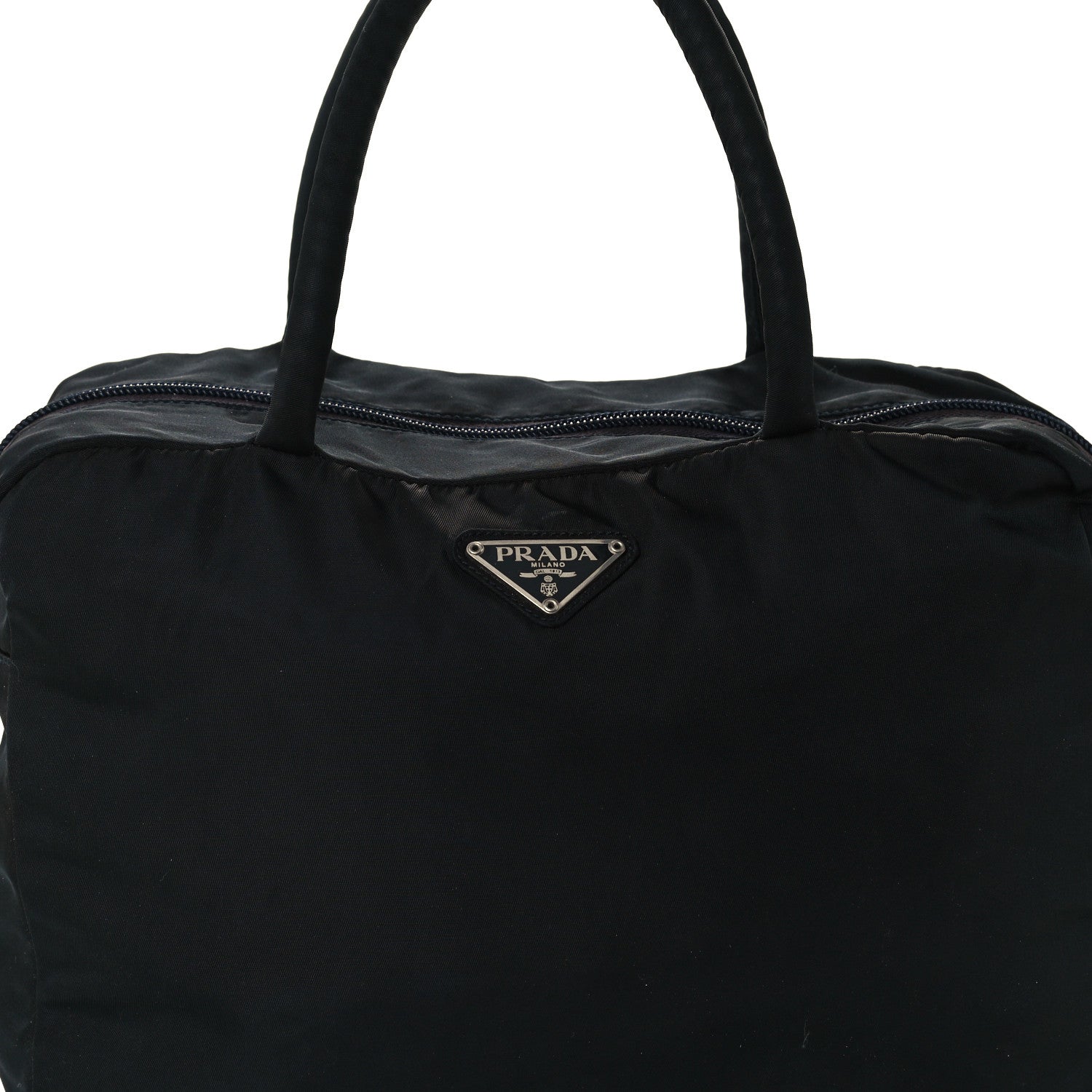 Prada Nylon Vela Tote Black 8 of 12