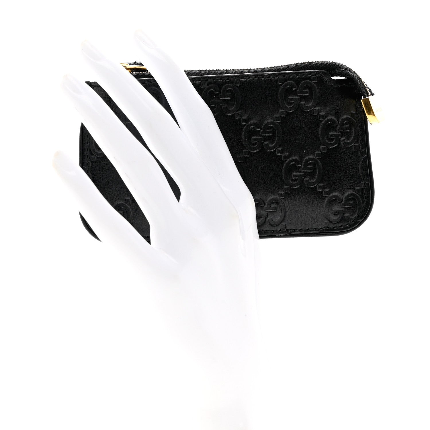 Gucci Guccissima Key Case Black 2 of 7