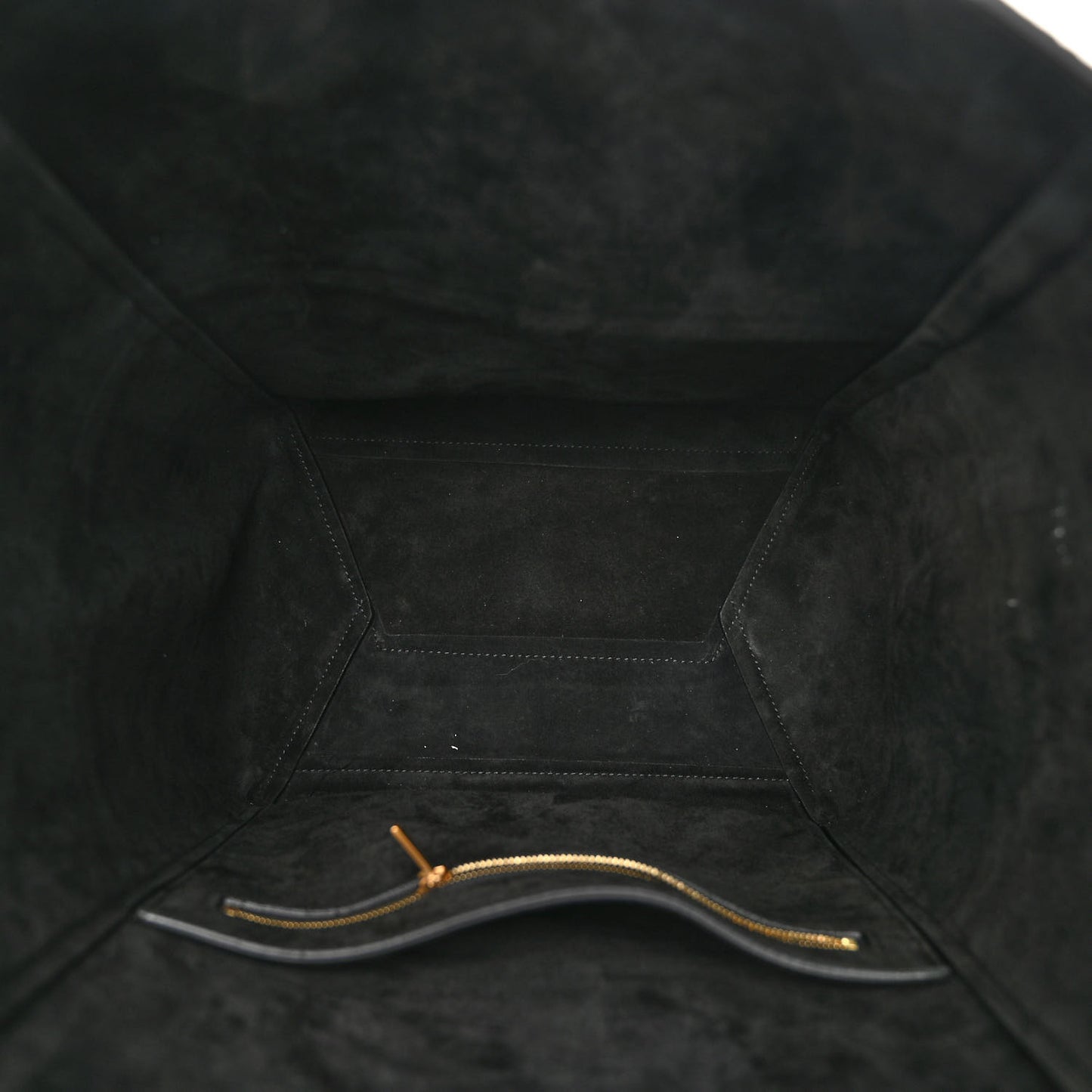 Soft Grained Calfskin Sangle Bucket Bag Black