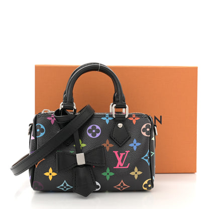 Louis Vuitton LV X TM Monogram Multicolor Nano Speedy Black 10 of 10