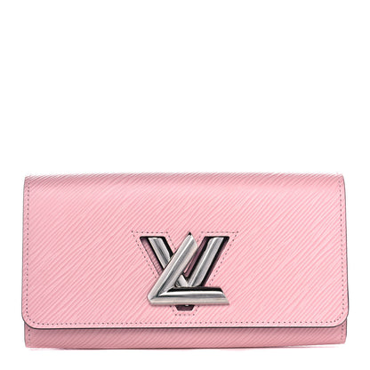 Louis Vuitton Epi Twist Wallet Rose Ballerine 1 of 11
