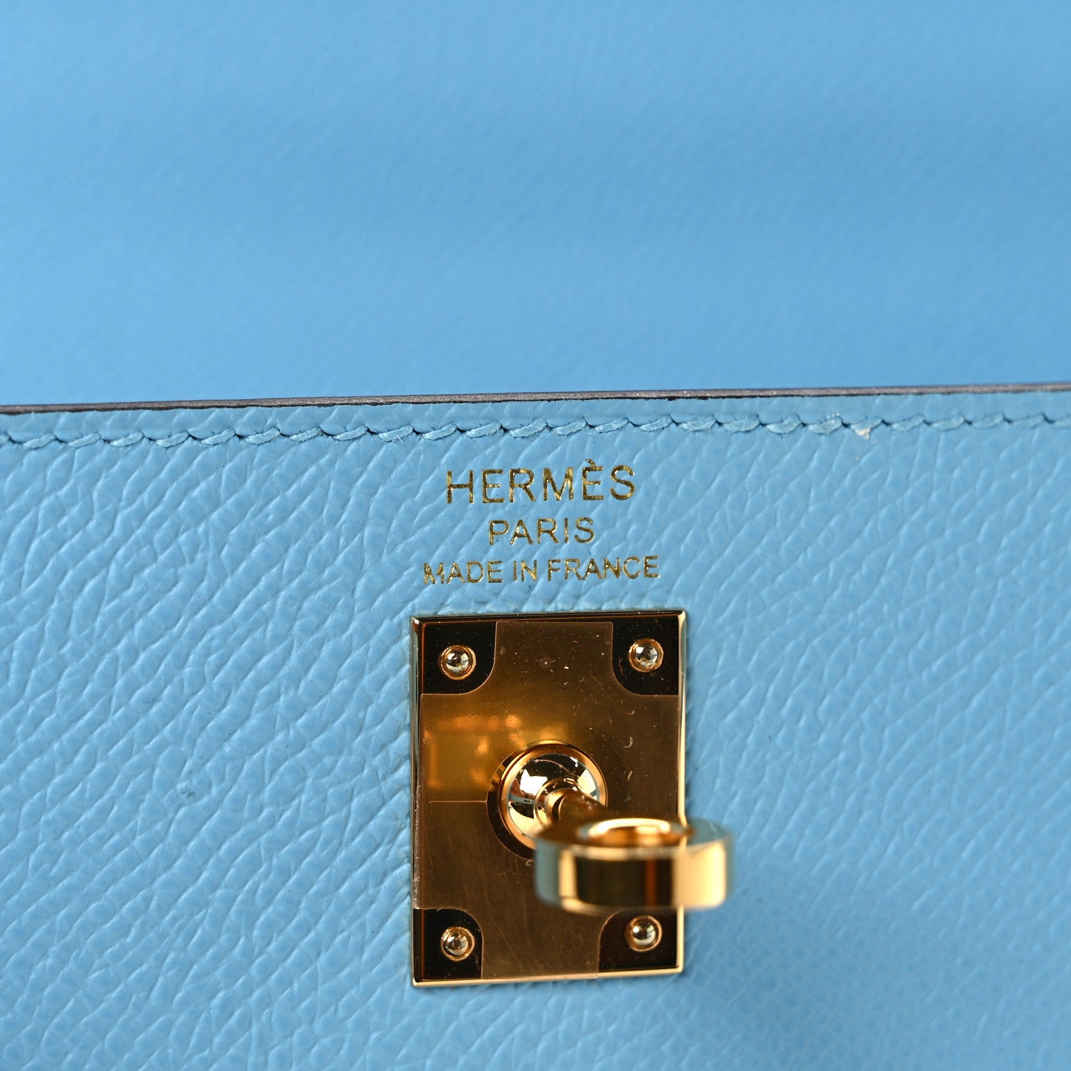 Hermes Epsom Kelly Sellier 25 Celeste 6 of 10