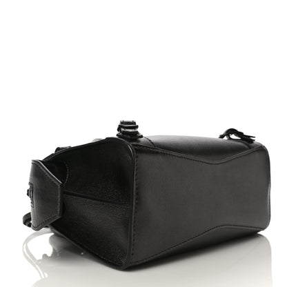 Balenciaga Smooth Calfskin Neo Classic Black Hardware Mini City Gunmetal 4 of 9