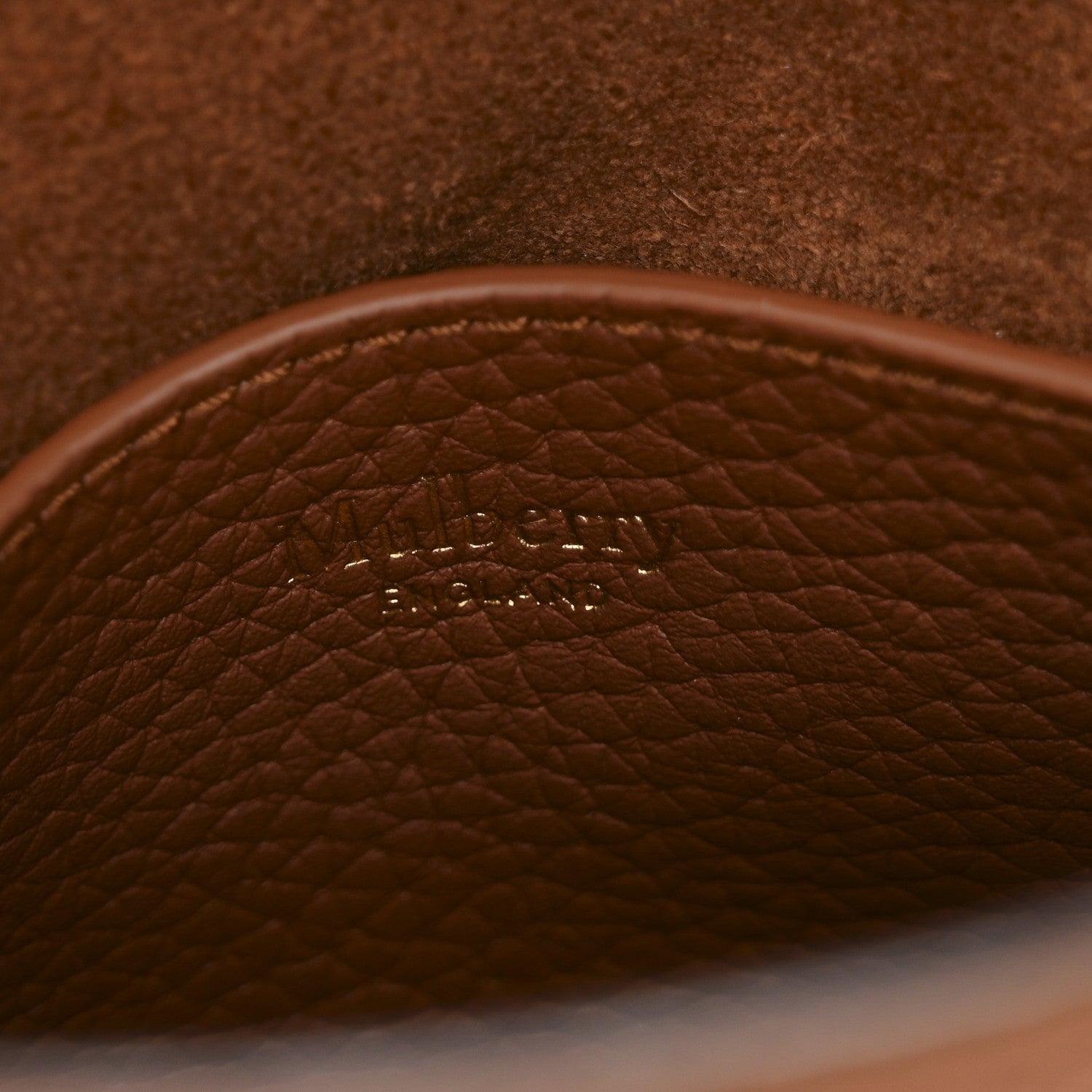 Mulberry Heavy Grain Mini Alexa Chestnut 6 of 9