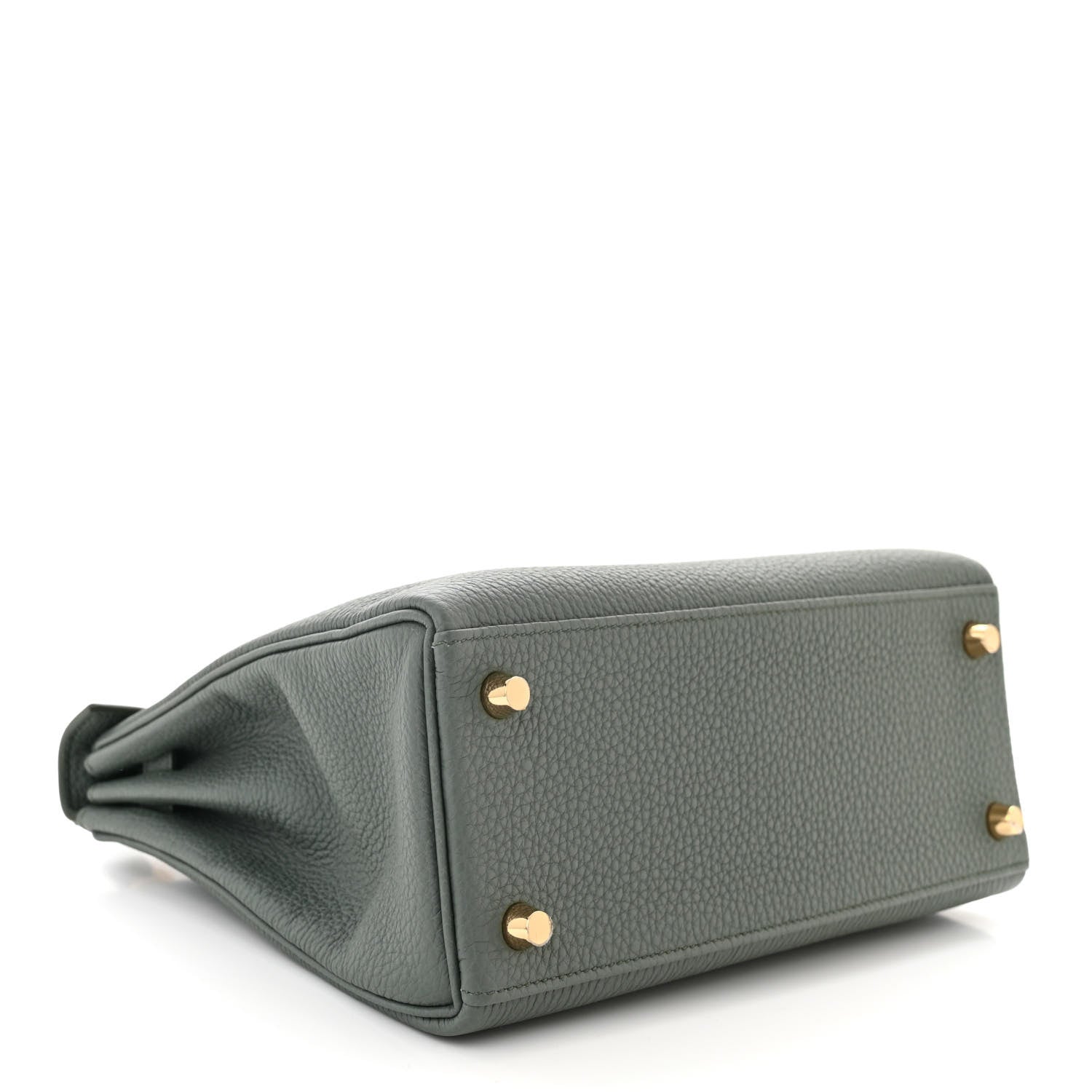 Hermes Togo Kelly Retourne 25 Vert Amande 3 of 10