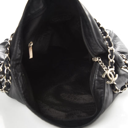 Chanel Lambskin Ultimate Soft Hobo Black 6 of 15